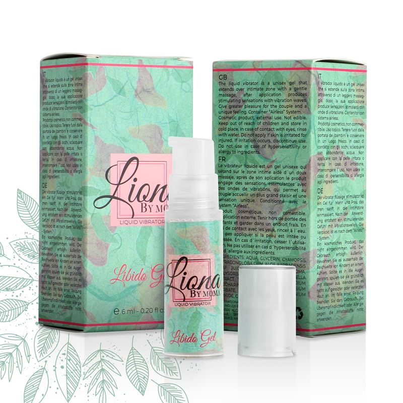 LIONA BY MOMA - LIBIDO GEL LIQUIDO VIBRADOR 6 ML