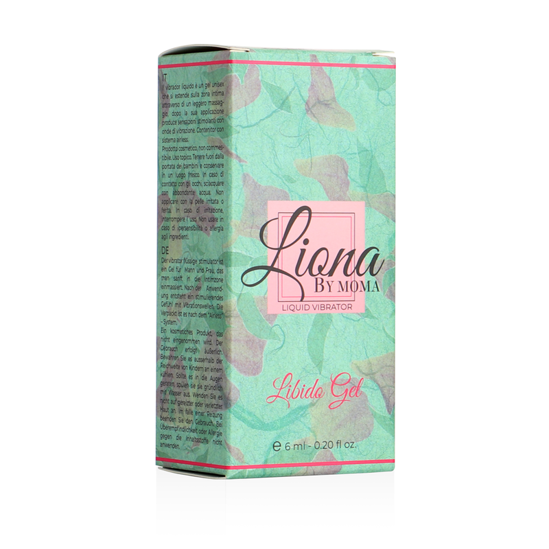 LIONA BY MOMA - LIBIDO GEL LIQUIDO VIBRADOR 6 ML