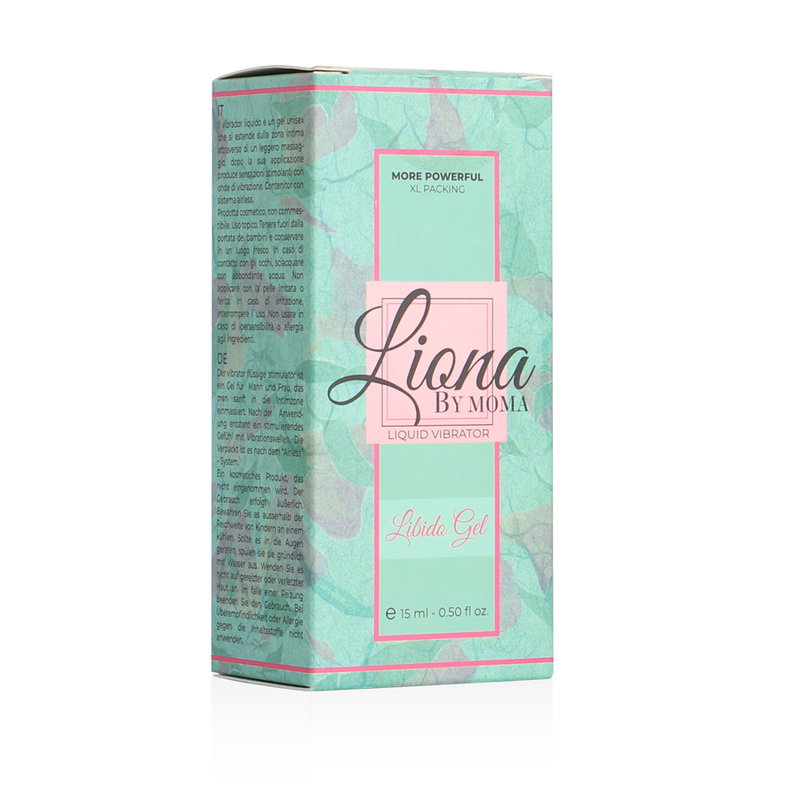 LIONA BY MOMA - LIBIDO GEL LIQUIDO VIBRADOR 15 ML