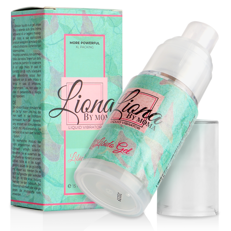 LIONA BY MOMA - LIBIDO GEL LIQUIDO VIBRADOR 15 ML