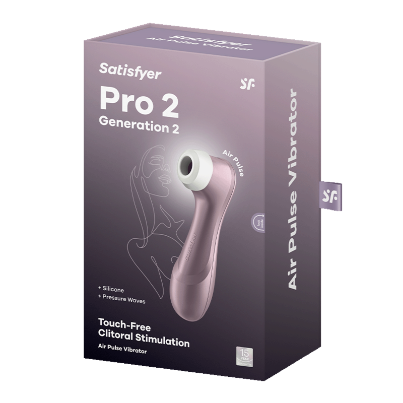 SATISFYER - ESTIMULADOR VIOLET PRO 2