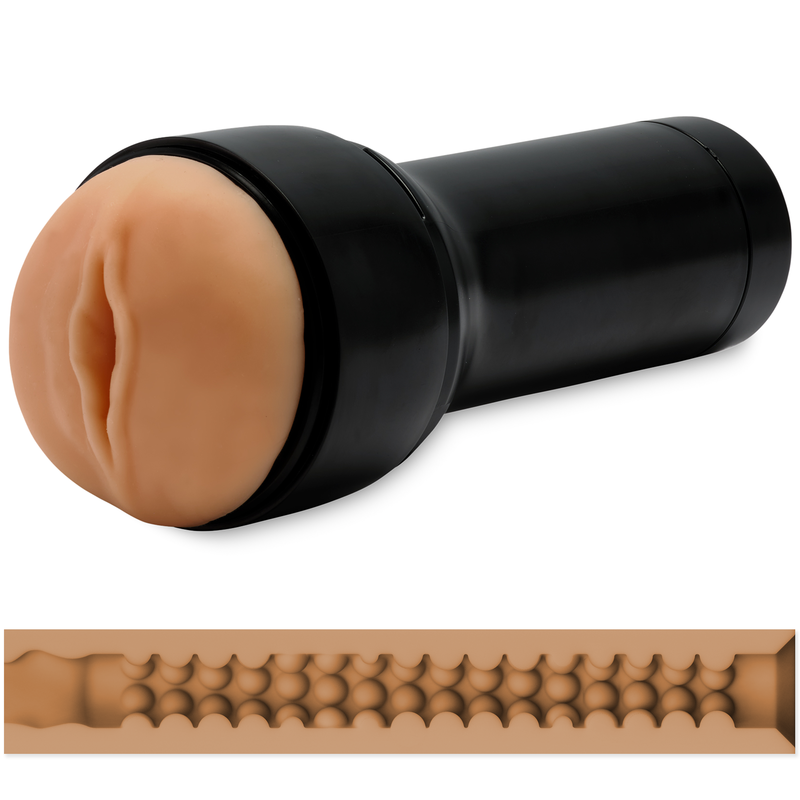 KIIROO - FEEL STROKER MASTURBATOR STIMULATOR - LIGHT BROWN 