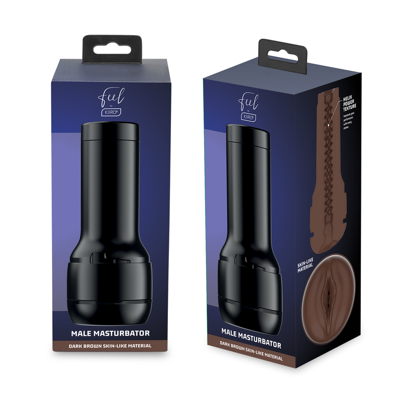 KIIROO - FEEL STROKER MASTURBATOR STIMULATOR - DARK BROWN? 