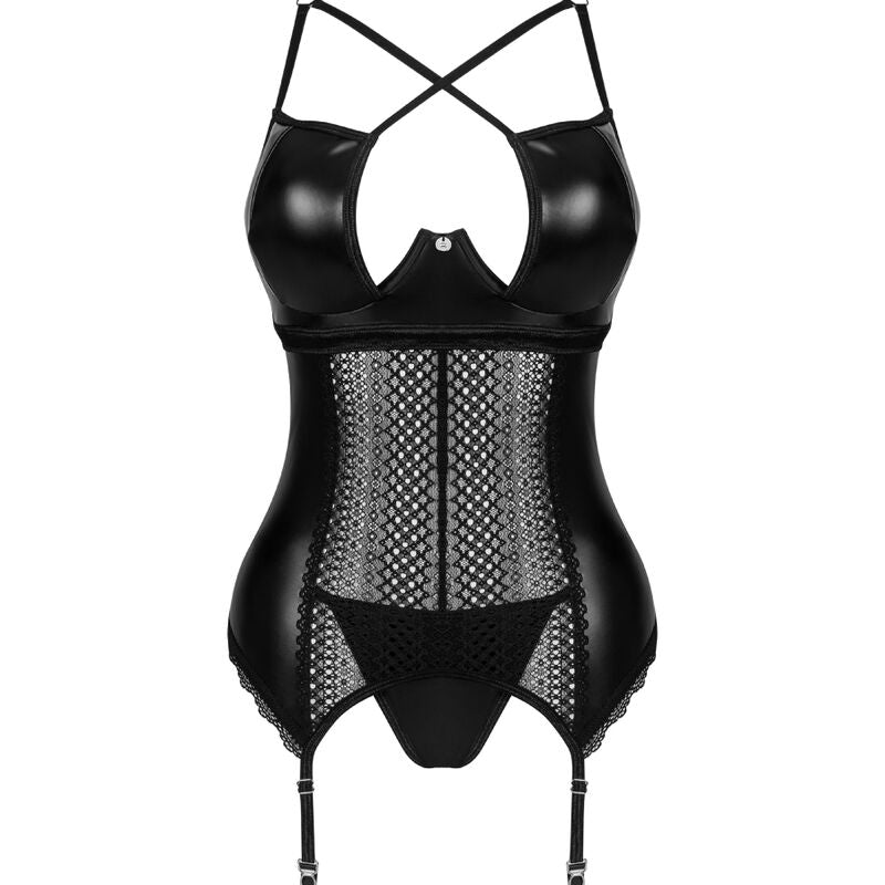 OBSESSIVE - CORSET &amp; THONG NORIDES XS/S