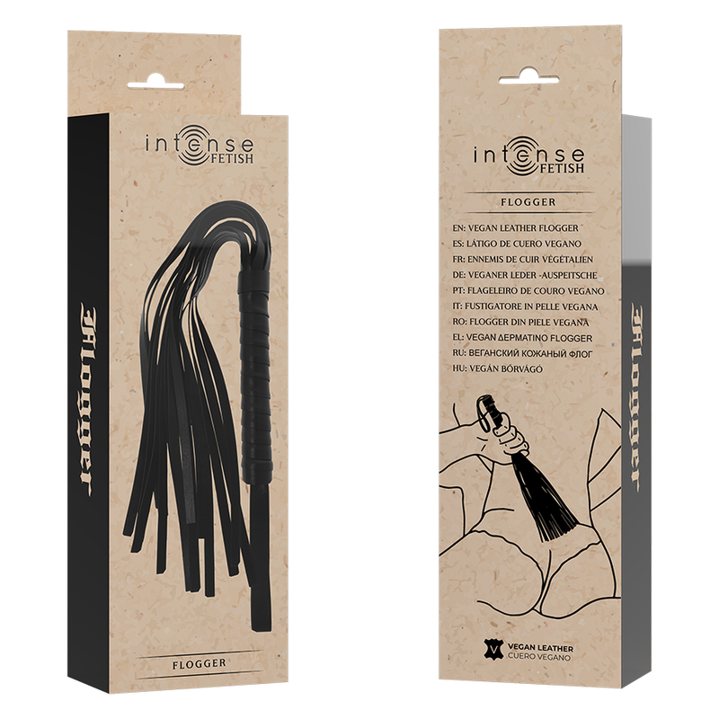 INTENSE - FLOGGER FETISH DE CUERO VEGANO