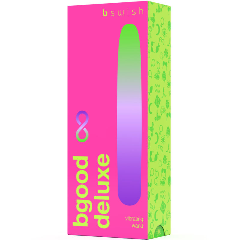 B SWISH - B SWISH VIBRADOR RECARGABLE - BGOOD INFINITE DELUXE SILICONA AZUL