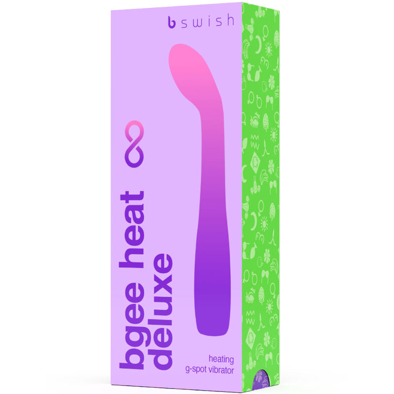 B SWISH - VIBRATEUR RECHARGEABLE BGEE HEAT INFINITE DELUXE LAVANDE SILICONE