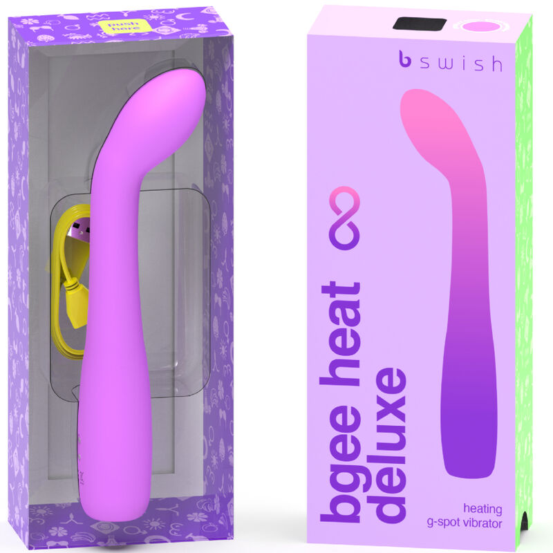 B SWISH - BGEE HEAT INFINITE DELUXE LAVENDER SILICONE RECHARGEABLE VIBRATOR
