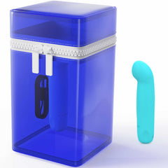 B SWISH - BCUTE CURVE INFINITE CLASSIC EDICIÓN LIMITADA VIBRADOR RECARGABLE DE SILICONA AZUL