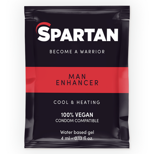 SPARTAN - GEL AMÉLIORANT L'ÉRECTION À EFFET FROID-CHAUD 100% VEGAN 4ML