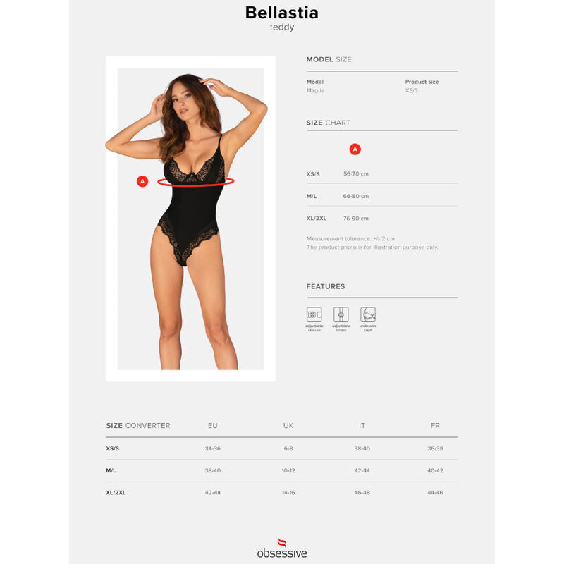 OBSESSIVE - PELUCHE BELLASTIA XS/S