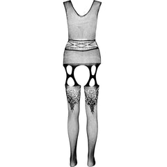 PASSION - BODYSTOCKING ECO COLLECTION ECO BS014 NOIR
