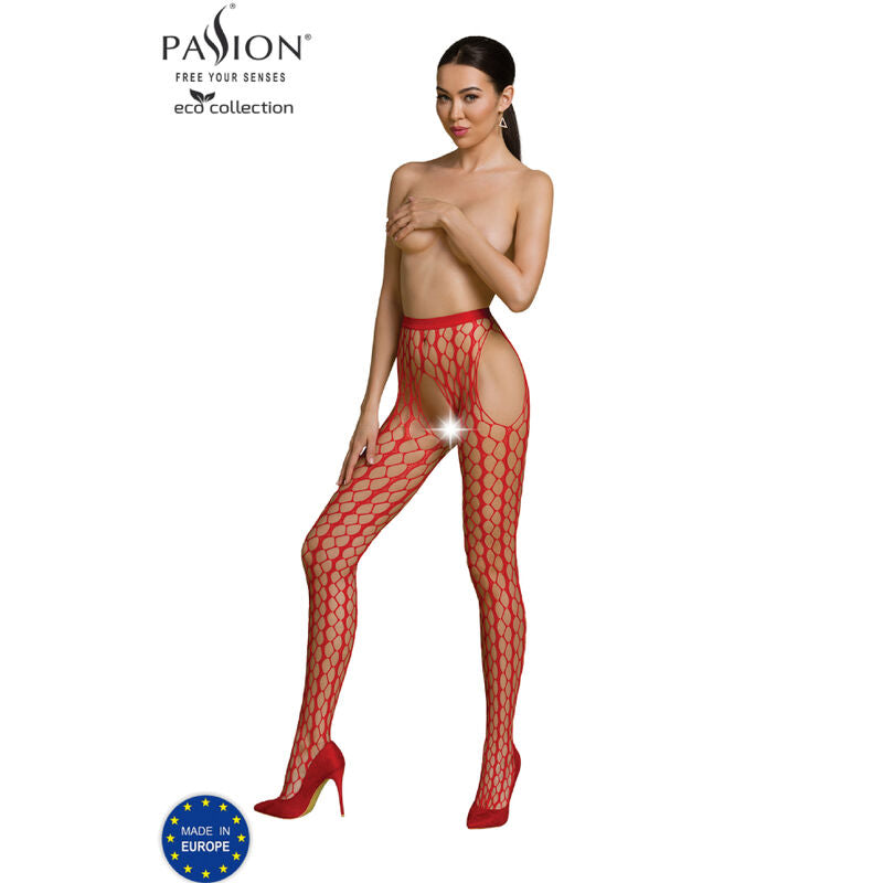 PASSION - BODYSTOCKING ECO COLLECTION ECO S007 BLACK