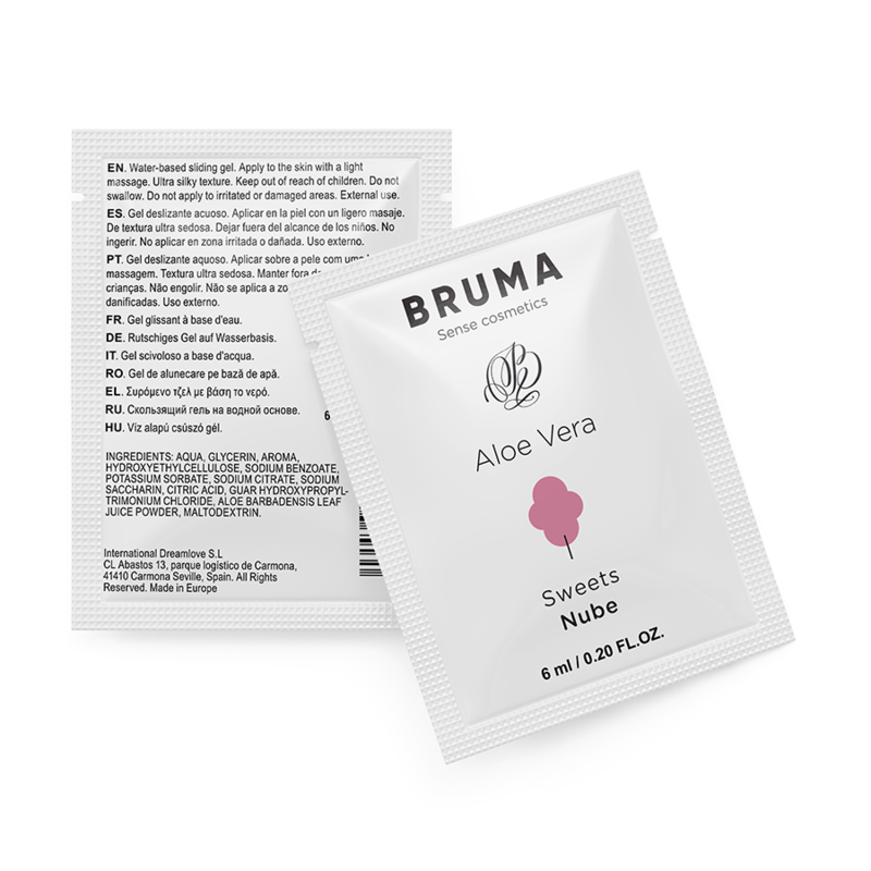 BRUMA - GEL GLISSANT À L''ALOE VERA SAVEUR BONBONS 6 ML