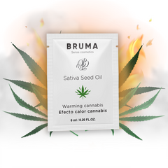 BRUMA - SATIVA SEED OIL WARMING SLIP-ON CANNABIS FLAVOR 6 ML