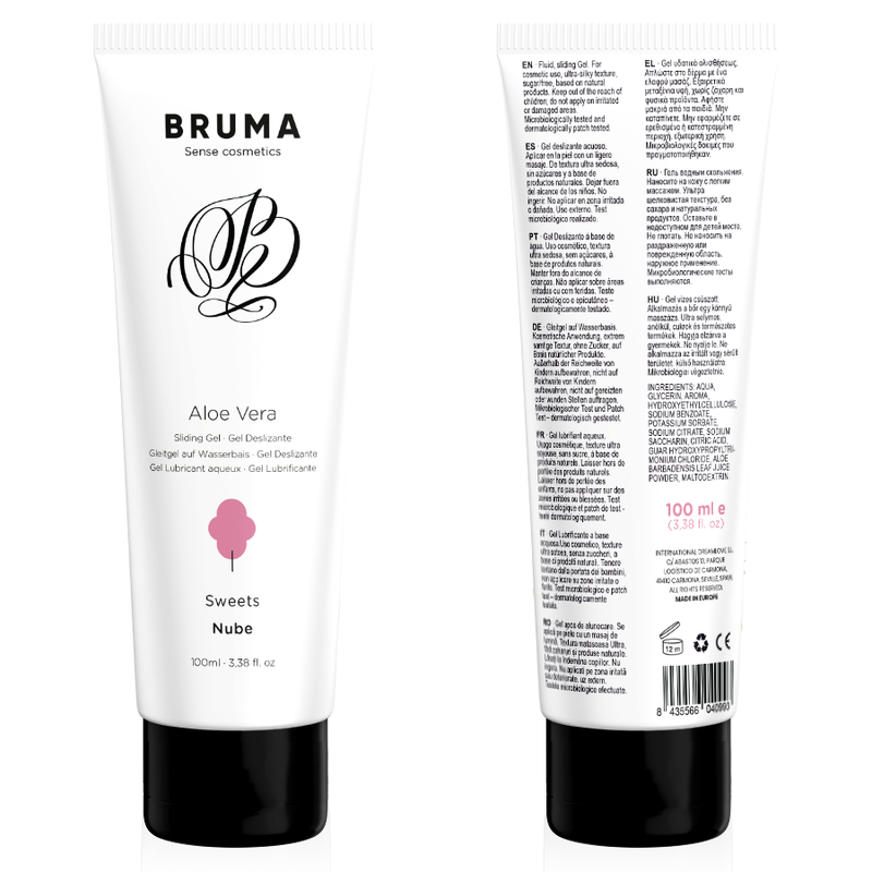 BRUMA - ALOE VERA SLIPPERY GEL CANDY FLAVOR 100 ML