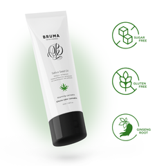 BRUMA - SATIVA SEED OIL WARMING SLIP GEL CANNABIS FLAVOR 100 ML