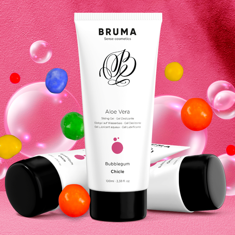 BRUMA - ALOE VERA SLIPPERY GEL BUBBLEGUM FLAVOR 100 ML