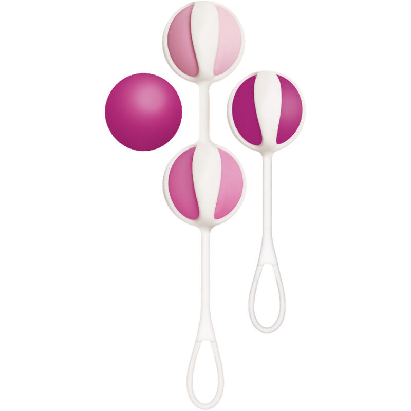 G-VIBE - SET DE 4 MINI BOLAS DE GEISHA MORADA