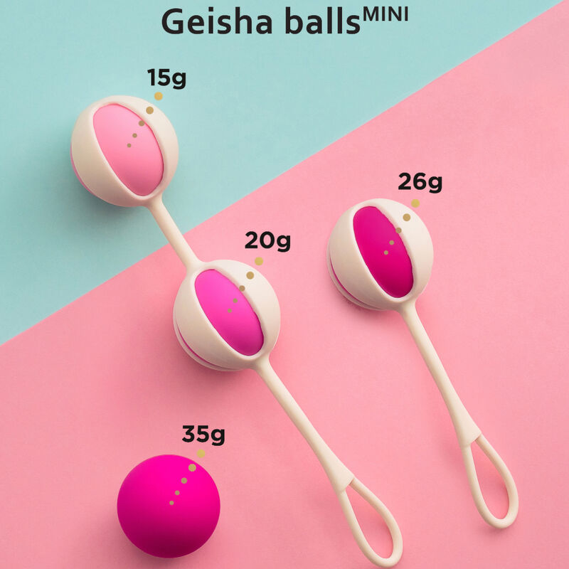 G-VIBE - SET 4 BOULES DE GEISHA MINI VIOLET