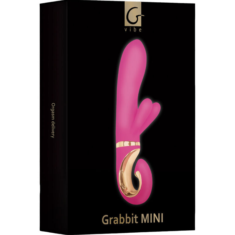 G-VIBE - GRABBIT MINI VIBRADOR DE SILICONA ROSA