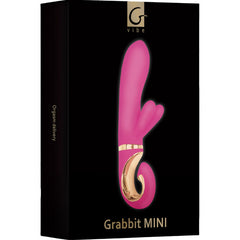 G-VIBE - GRABBIT MINI VIBRADOR DE SILICONA ROSA