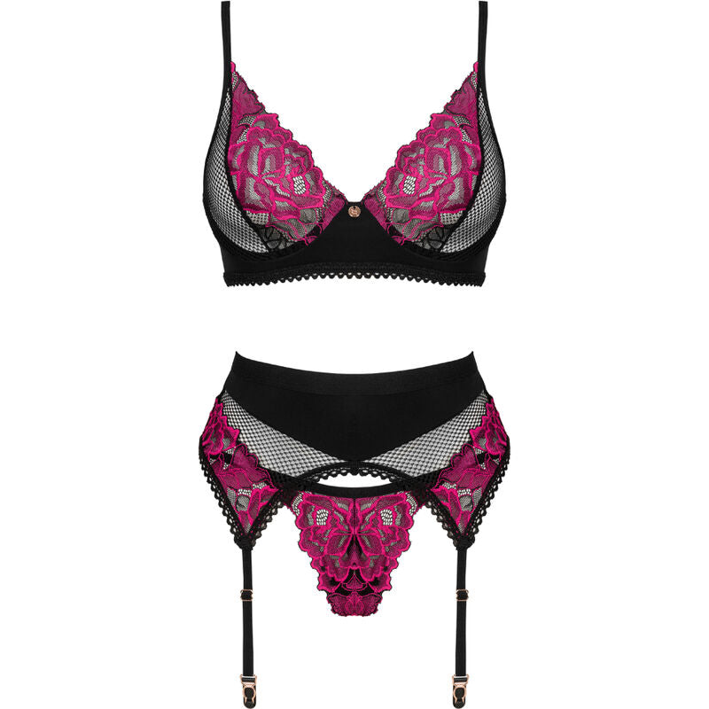 OBSESSIVE - ROSENTY CONJUNTO DE TRES PIEZAS XS/S