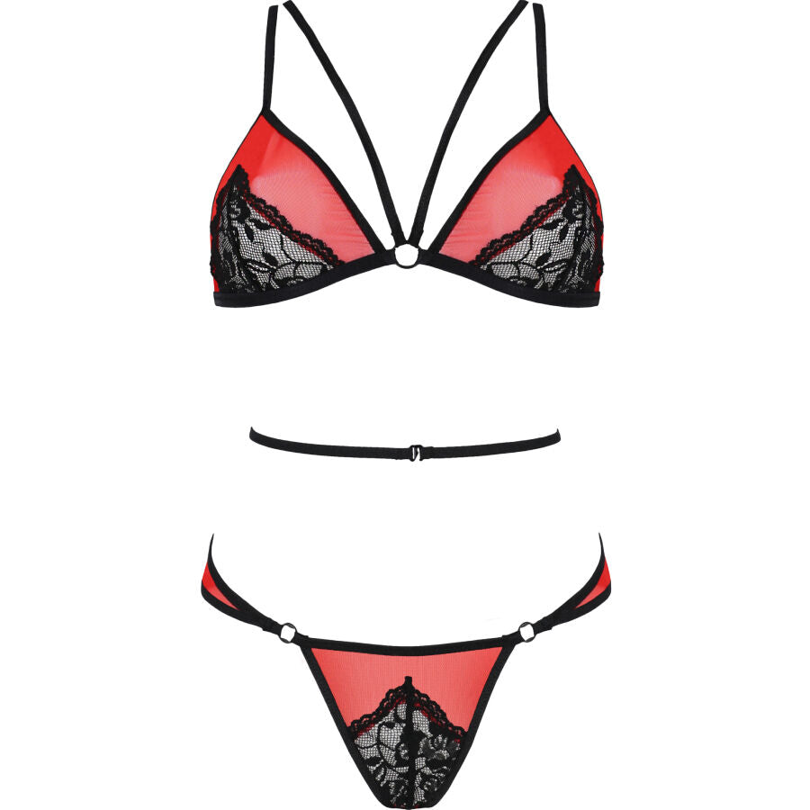 PASSION - PEONIA RED EROTIC LINE SET S/M