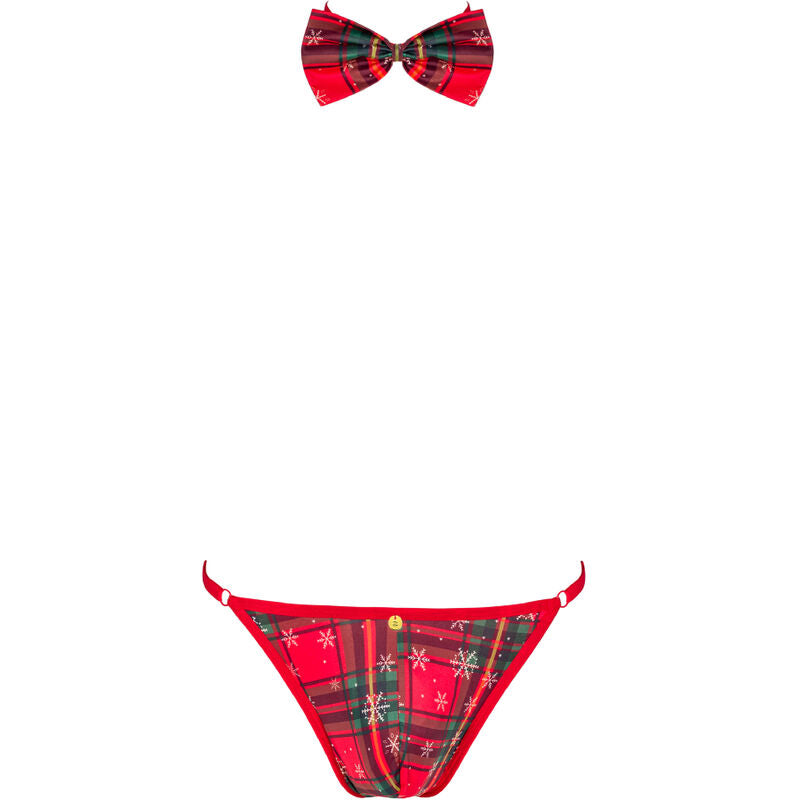 OBSESSIVE - MS MERRILO STRING AND BOW TIE ONE SIZE