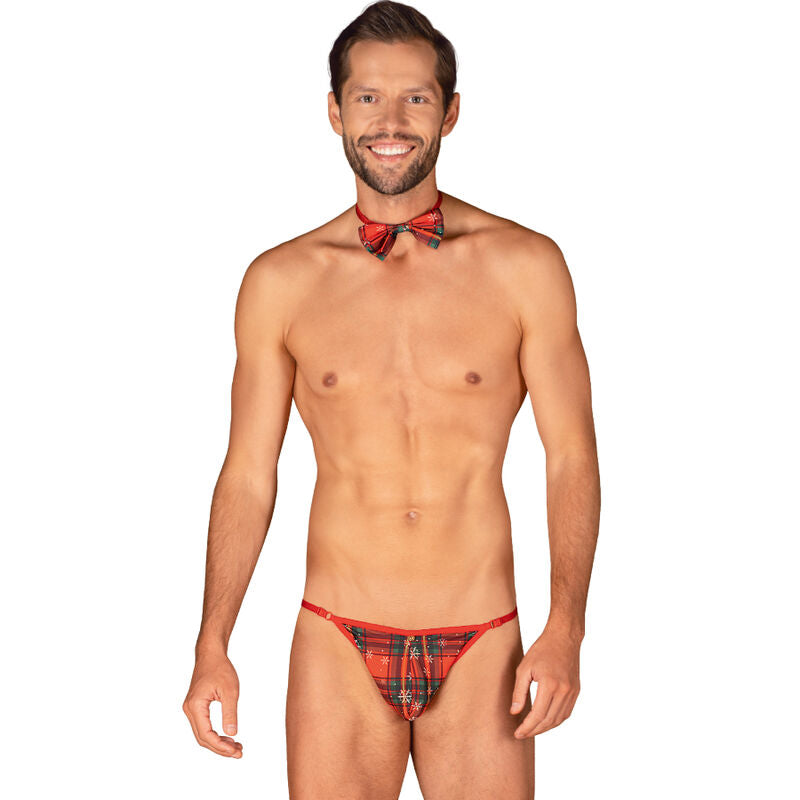 OBSESSIVE - MS MERRILO STRING AND BOW TIE ONE SIZE