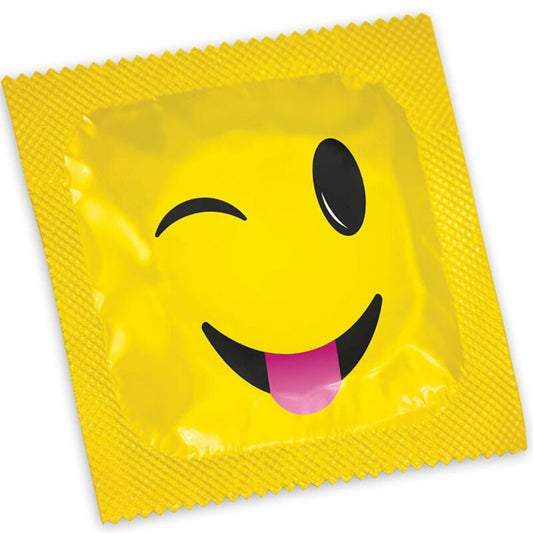 PASANTE - PRÉSERVATIFS SMILEY SAC 144 UNITÉS