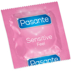 PASANTE - SENSITIVE CONDOMS BAG 144 UNITS