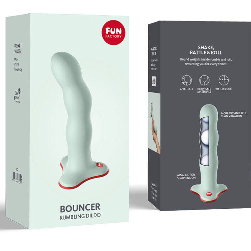 FUN FACTORY - SAGE GREEN JUMPING DILDO