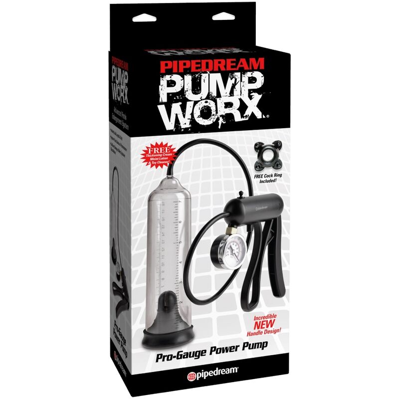 PUMP WORX - POTENTE BOMBA TRANSPARENTE PRO-GAUGE