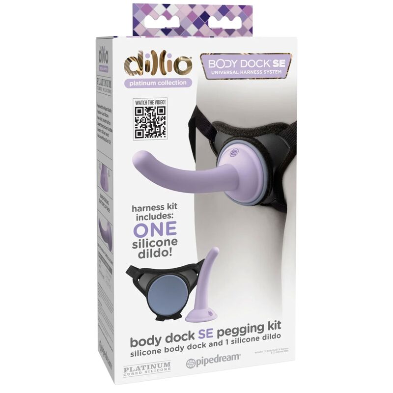 DILLIO - BODY DOCK HARNESS PURPLE