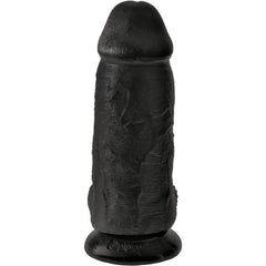 KING COCK - PENE REGORDO REALISTA 23 CM NEGRO