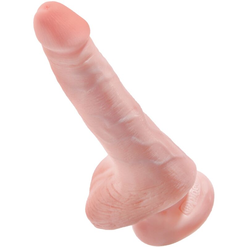 KING COCK - REALISTIC PENIS WITH LIGHTWEIGHT 13.5 CM BALLS