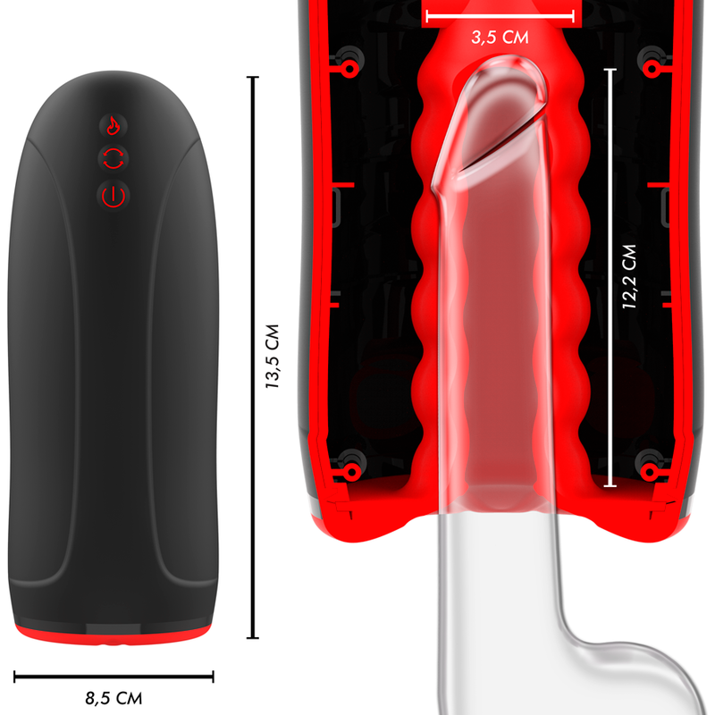 JAMYJOB - SWING-R HEATING EFFECT MASTURBATOR, SWING TECH AND VIBRATION