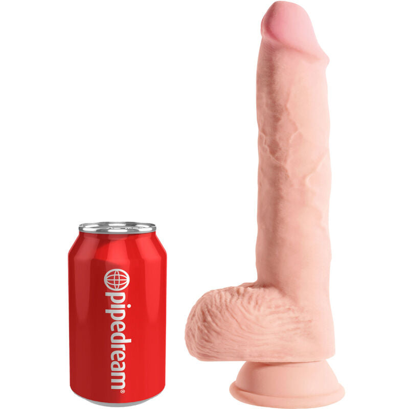 KING COCK - PENE REALISTA CON BOLAS 19,4 CM LIGERO