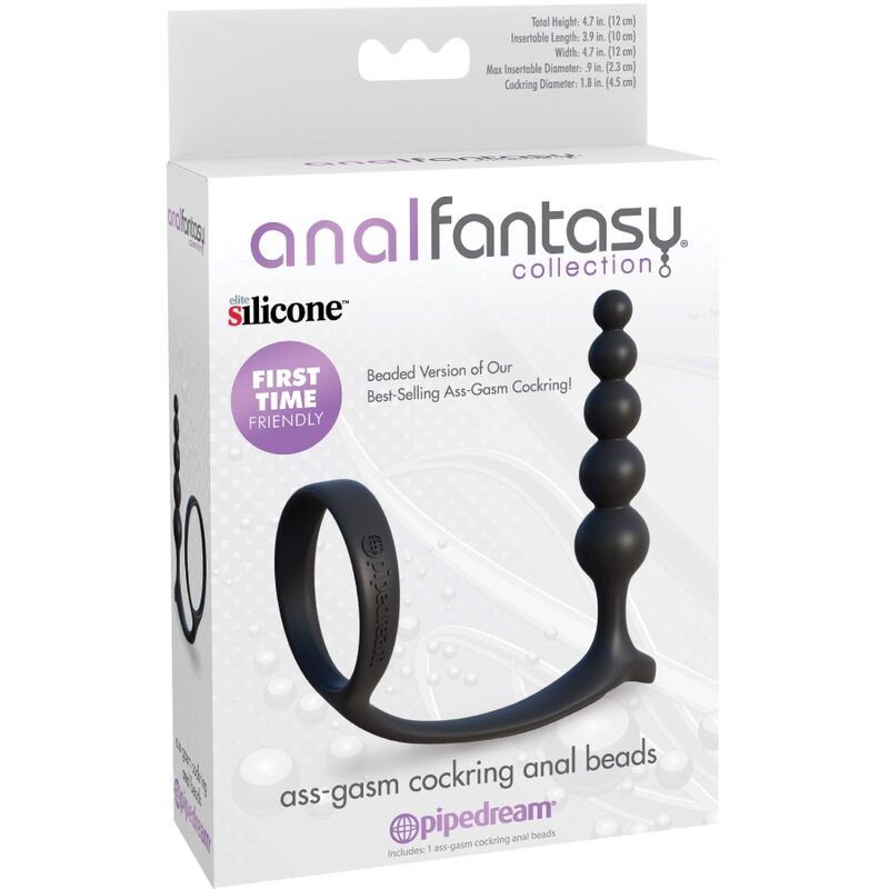 COLECCIÓN ANAL FANTASY ELITE - ANAL ASS-GASM BALL COCKRING