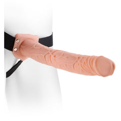 FETISH FANTASY SERIES - ARNÉS AJUSTABLE PENE REALISTA 28 CM