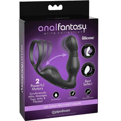 COLECCIÓN ANAL FANTASY ELITE - MASAJEADOR DE PRÓSTATA VIBRANTE Y RECARGABLE