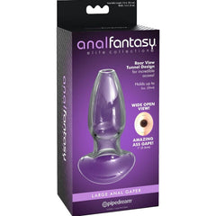 COLECCIÓN ANAL FANTASY ELITE - DILADOR ANAL GAPER CRISTAL TALLA M