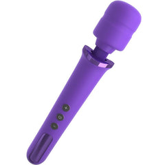 FANTASY FOR HER - VARITA DE MASAJE RECARGABLE PARA ELLA Y VIBRADOR DE 50 NIVEL MORADO