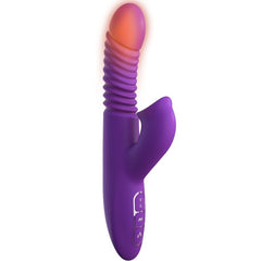 FANTASÍA PARA ELLA - ESTIMULADOR DE CLITORIS CON FUNCIÓN DE OSCILACIÓN TÉRMICA Y VIBRACIÓN MORADO