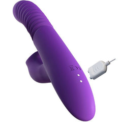 FANTASÍA PARA ELLA - ESTIMULADOR DE CLITORIS CON FUNCIÓN DE OSCILACIÓN TÉRMICA Y VIBRACIÓN MORADO