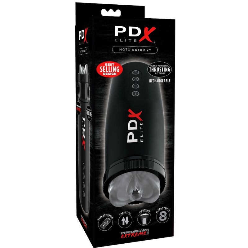 PDX ELITE - STROKER RECARGABLE ULTRA POTENTE