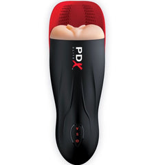 PDX ELITE - STROKER FUCK-O-MATIC VAGINA DOUBLE VIBRATION PENIS AND TESTICLES