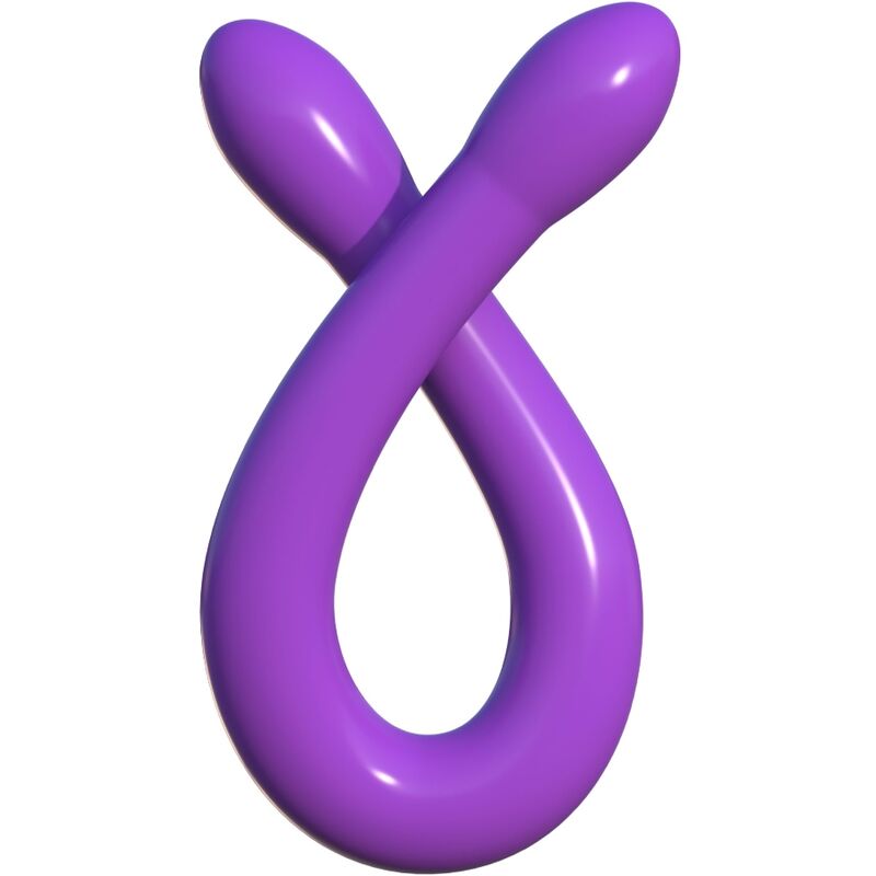 CLASSIX - DOUBLE FLEXIBLE DILDO 43.7 CM PURPLE