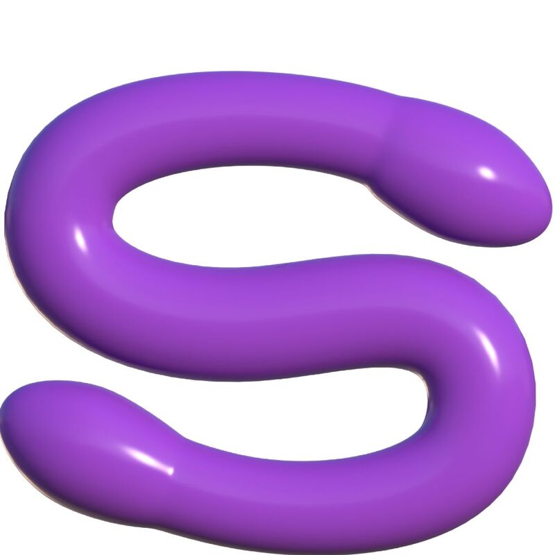 CLASSIX - DOUBLE FLEXIBLE DILDO 43.7 CM PURPLE